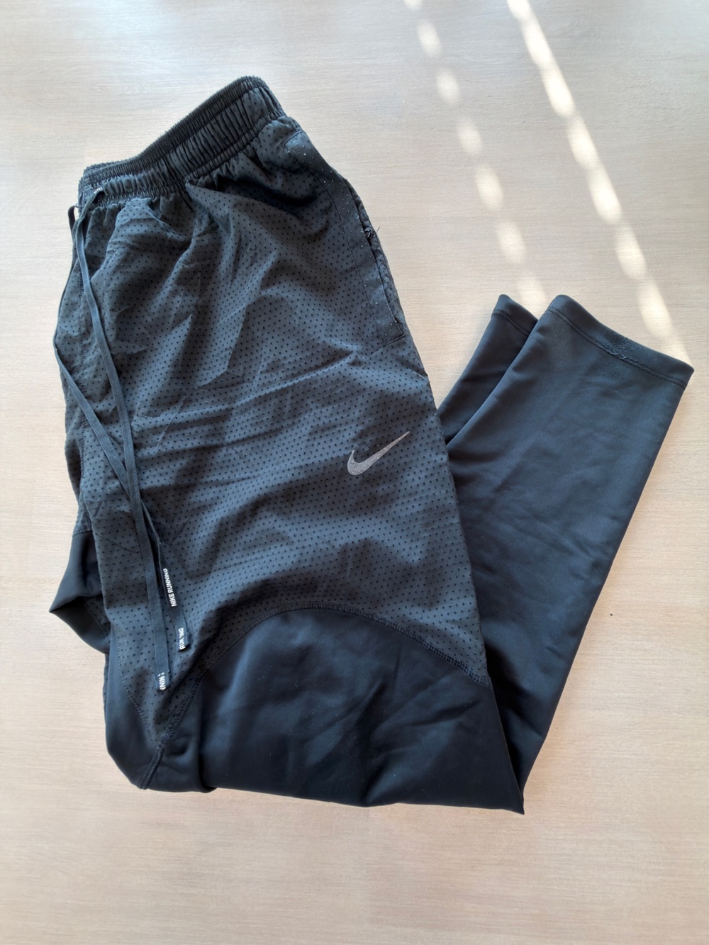 Nike Black Joggers - XL